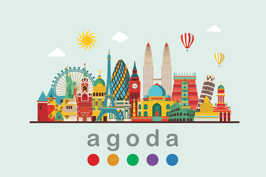 Agoda là nền tảng bán phòng đa quốc gia, Airbnb tương tự.  Nhưng ngoài bán phòng, Agoda còn bán vé máy bay và combo cả 2 món này cộng lại.