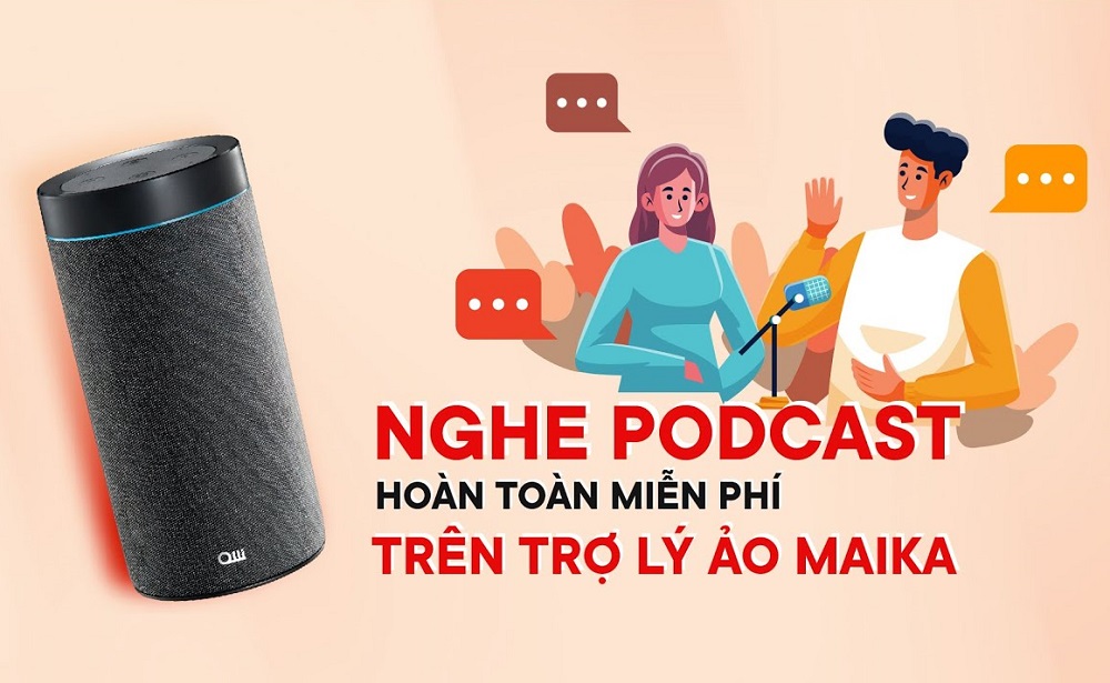 Với Maika Podcast podcaster có thể xuất bản nội dung của mình trên các nền tảng thuần Việt.